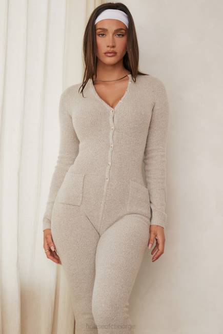 klær tiggy opal marl loungewear jumpsuit House of CB J6RL1056