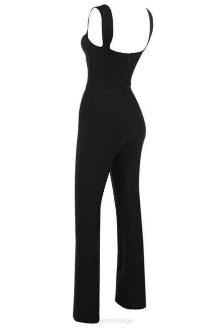 klær yasmeen svart bandasje jumpsuit House of CB J6RL933