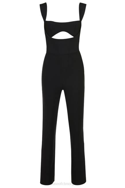 klær yasmeen svart bandasje jumpsuit House of CB J6RL933