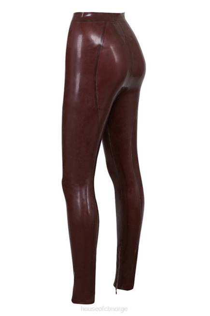 klær lia rosin latex leggings med høy midje House of CB J6RL1003