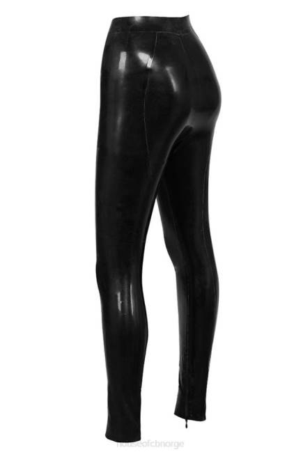 klær lia svarte lateks leggings med høy midje House of CB J6RL1010