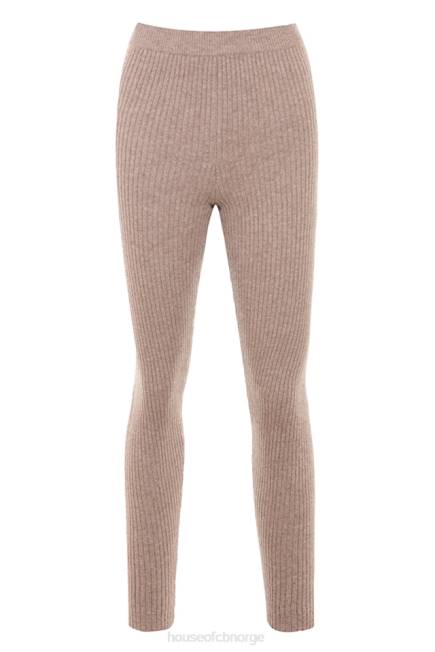 klær rosmina barley leggings i naturlig ull House of CB J6RL824