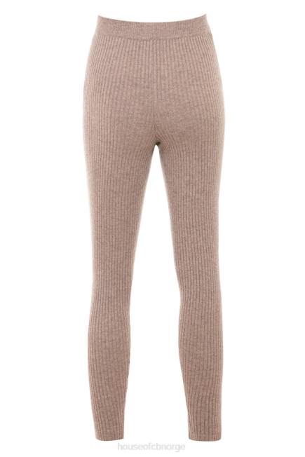 klær rosmina barley leggings i naturlig ull House of CB J6RL824
