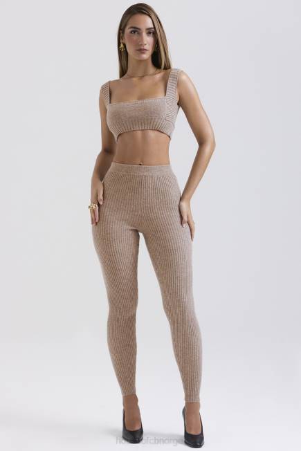 klær rosmina barley leggings i naturlig ull House of CB J6RL824