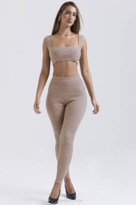 klær rosmina barley leggings i naturlig ull House of CB J6RL824