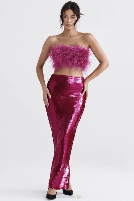 klær alexis hot pint paljett maxi skjørt House of CB J6RL887