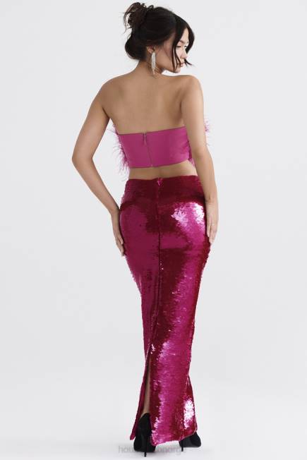 klær alexis hot pint paljett maxi skjørt House of CB J6RL887