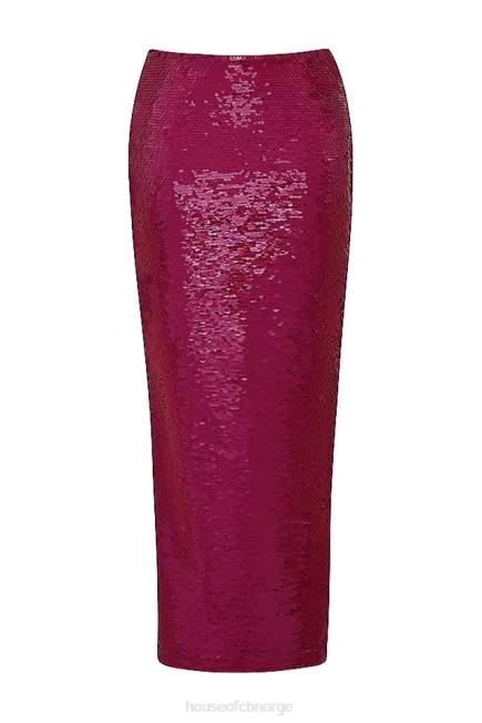 klær alexis hot pint paljett maxi skjørt House of CB J6RL887