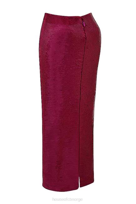 klær alexis hot pint paljett maxi skjørt House of CB J6RL887