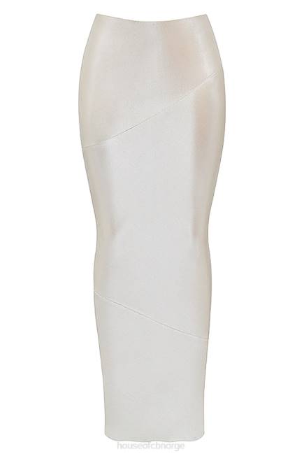 klær colette shimmer champagne midiskjørt House of CB J6RL898