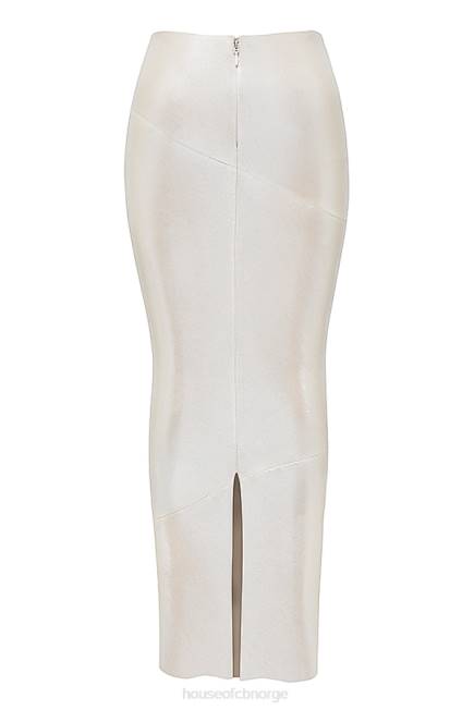 klær colette shimmer champagne midiskjørt House of CB J6RL898