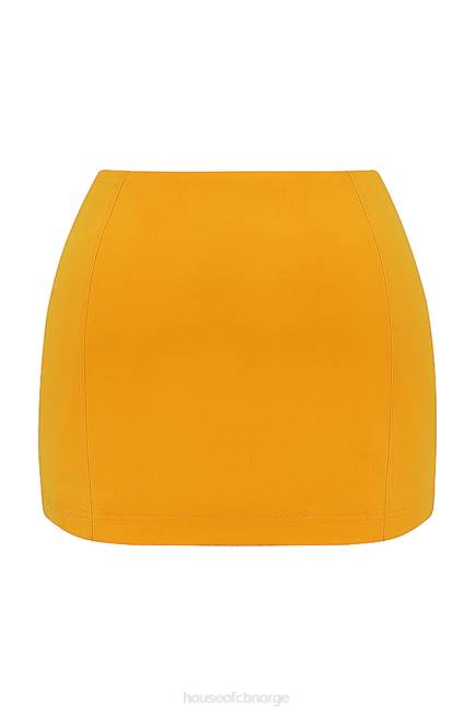 klær nisha tangerine skulptur miniskjørt House of CB J6RL846