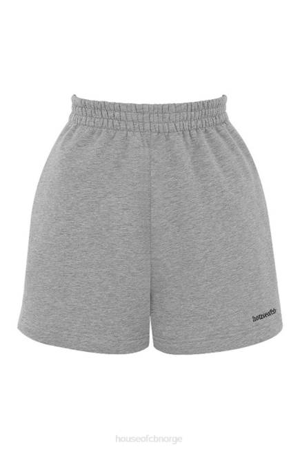 klær auden grå jersey joggeshorts House of CB J6RL1005