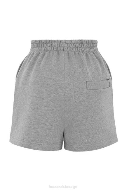klær auden grå jersey joggeshorts House of CB J6RL1005