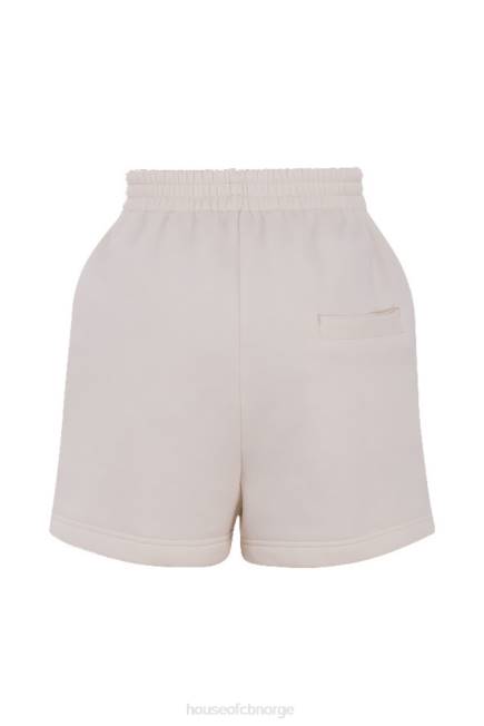 klær auden off white jersey joggeshorts House of CB J6RL996