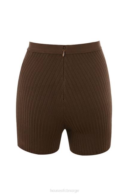 klær eden sjokoladebandasjeshorts House of CB J6RL986