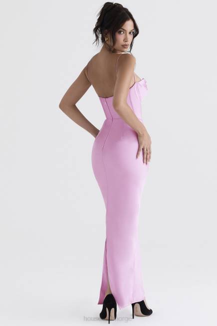 klær charmaine rosa korsett maxi kjole House of CB J6RL379