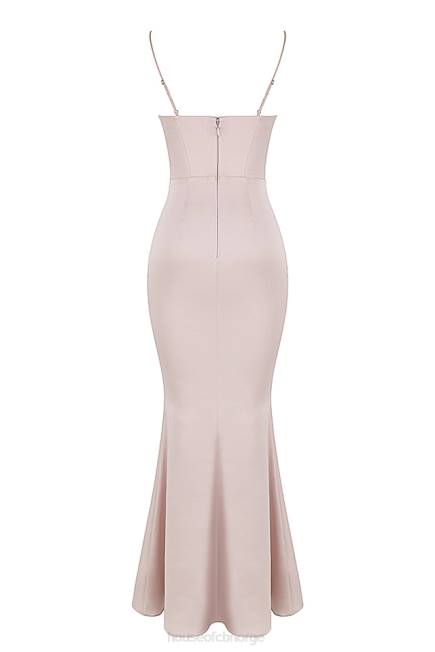 klær olivette krystall sateng korsett maxi kjole House of CB J6RL472