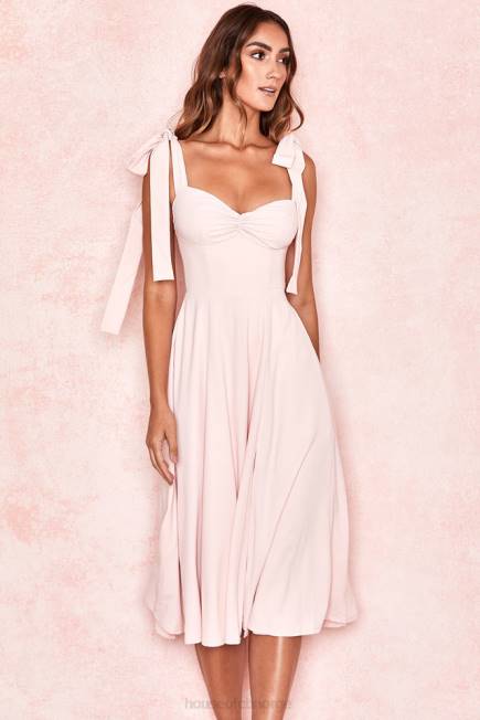 klær alicia blush rosa midi sundress House of CB J6RL614