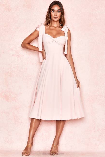 klær alicia blush rosa midi sundress House of CB J6RL614