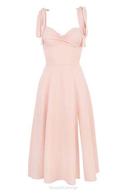 klær alicia blush rosa midi sundress House of CB J6RL614