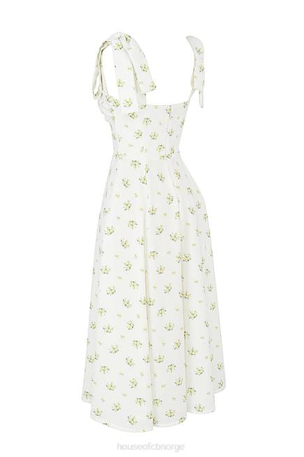 klær alicia ivory floral midi sundress House of CB J6RL553