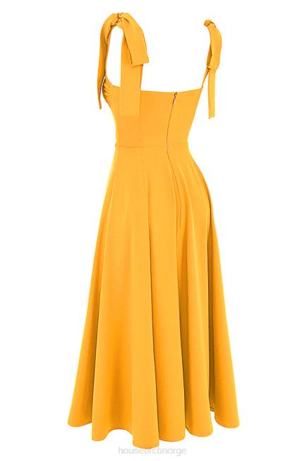klær alicia tangerine midi sundress House of CB J6RL464