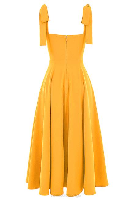 klær alicia tangerine midi sundress House of CB J6RL464