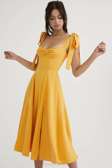 klær alicia tangerine midi sundress House of CB J6RL464