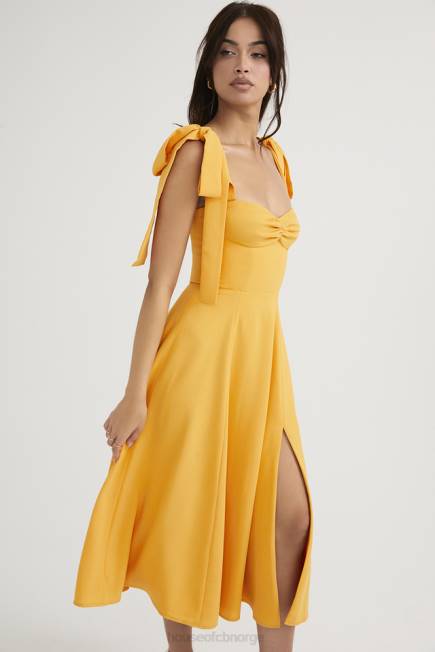 klær alicia tangerine midi sundress House of CB J6RL464