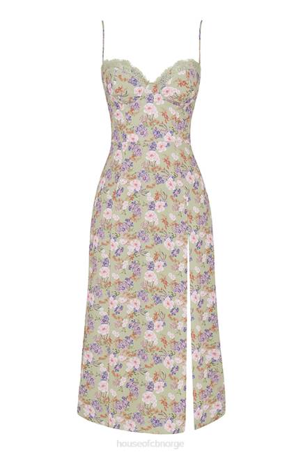 klær charlotte peon print midi sundress House of CB J6RL442
