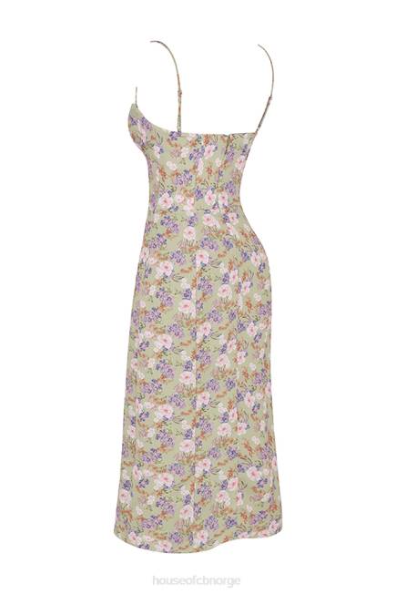 klær charlotte peon print midi sundress House of CB J6RL442