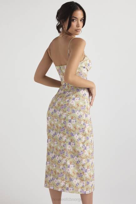 klær charlotte peon print midi sundress House of CB J6RL442
