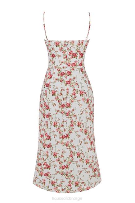 klær charlotte rose print korsett midi sundress House of CB J6RL431