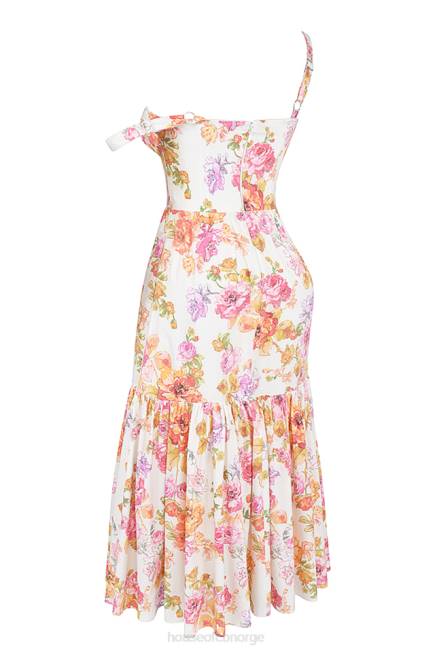 klær elia ivory floral midi sundress House of CB J6RL257