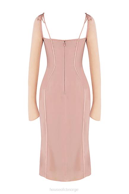 klær ophelia blush cutout midikjole House of CB J6RL485