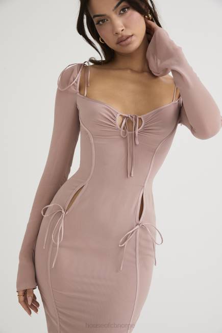 klær ophelia blush cutout midikjole House of CB J6RL485