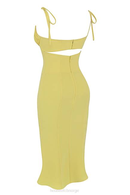 klær soren buttercup cutout midikjole House of CB J6RL437