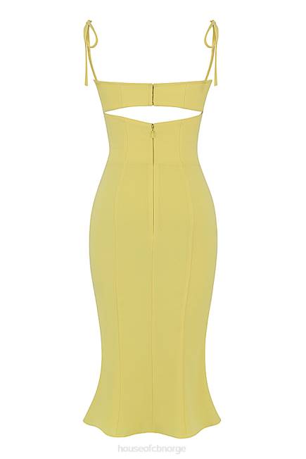 klær soren buttercup cutout midikjole House of CB J6RL437