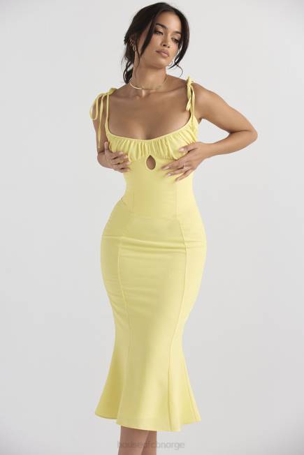 klær soren buttercup cutout midikjole House of CB J6RL437