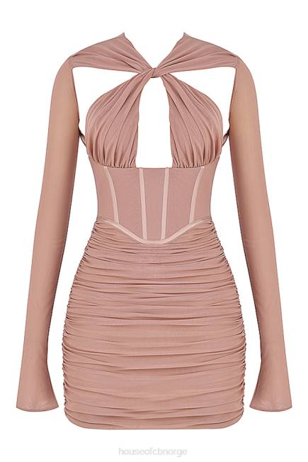 klær adanna blush korsett minikjole House of CB J6RL460