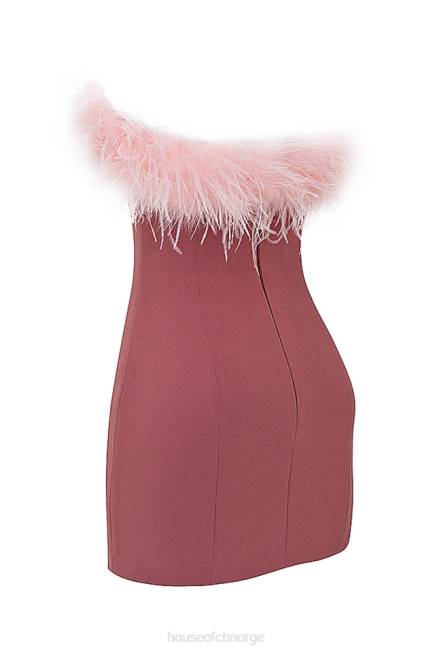klær alexa varm rosa minikjole House of CB J6RL219