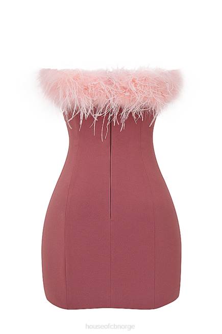 klær alexa varm rosa minikjole House of CB J6RL219