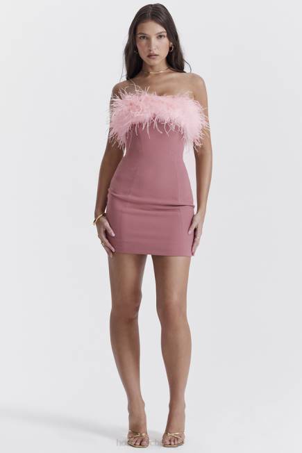 klær alexa varm rosa minikjole House of CB J6RL219