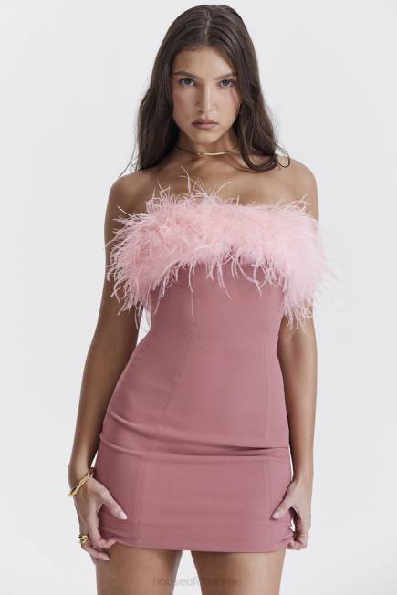 klær alexa varm rosa minikjole House of CB J6RL219