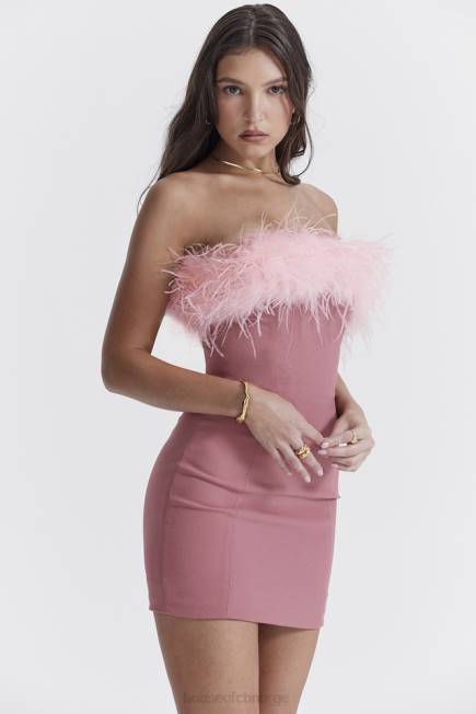 klær alexa varm rosa minikjole House of CB J6RL219