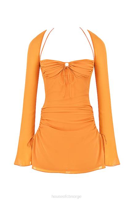 klær baby mandarin chiffon grime mini kjole House of CB J6RL421