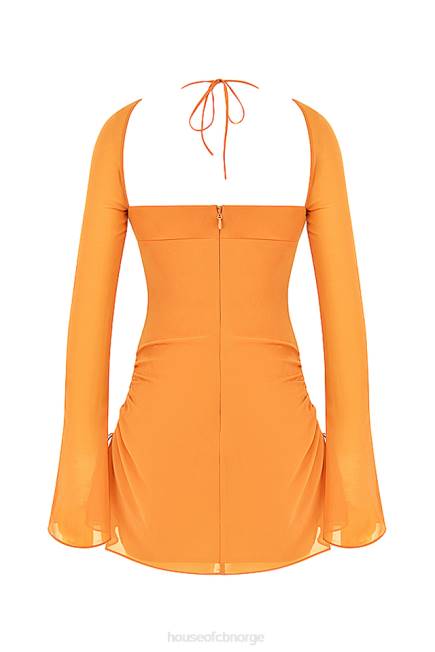 klær baby mandarin chiffon grime mini kjole House of CB J6RL421