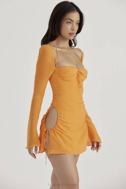 klær baby mandarin chiffon grime mini kjole House of CB J6RL421