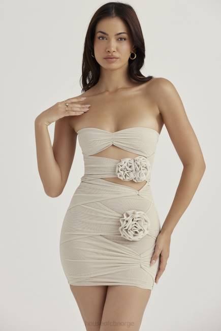 klær caterina fog floral pyntet minikjole House of CB J6RL406